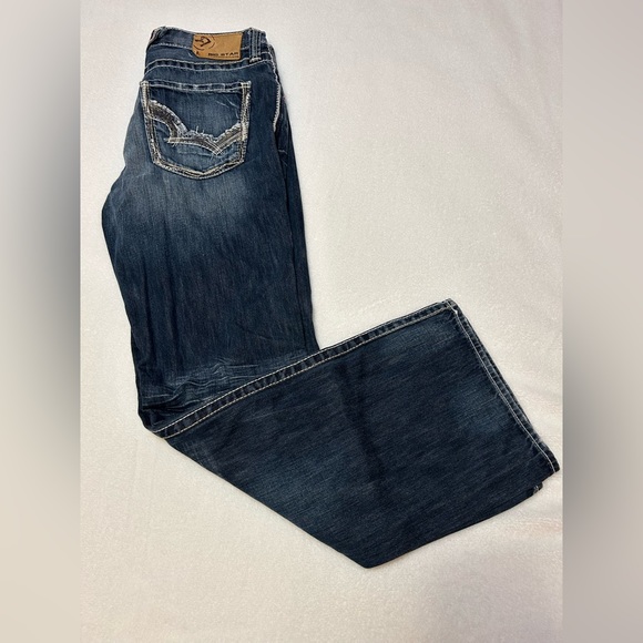 Big Star Other - Big Star Voyager Dark Wash Jeans 34 Long Relaxed Straight Leg